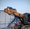 Escavatore resistente all'uso Tunnel Boom Arm per Mini Excavator ZX60 PC100 CAT315